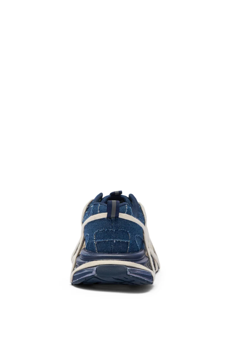 Denim And Lace Detail Sneakers
