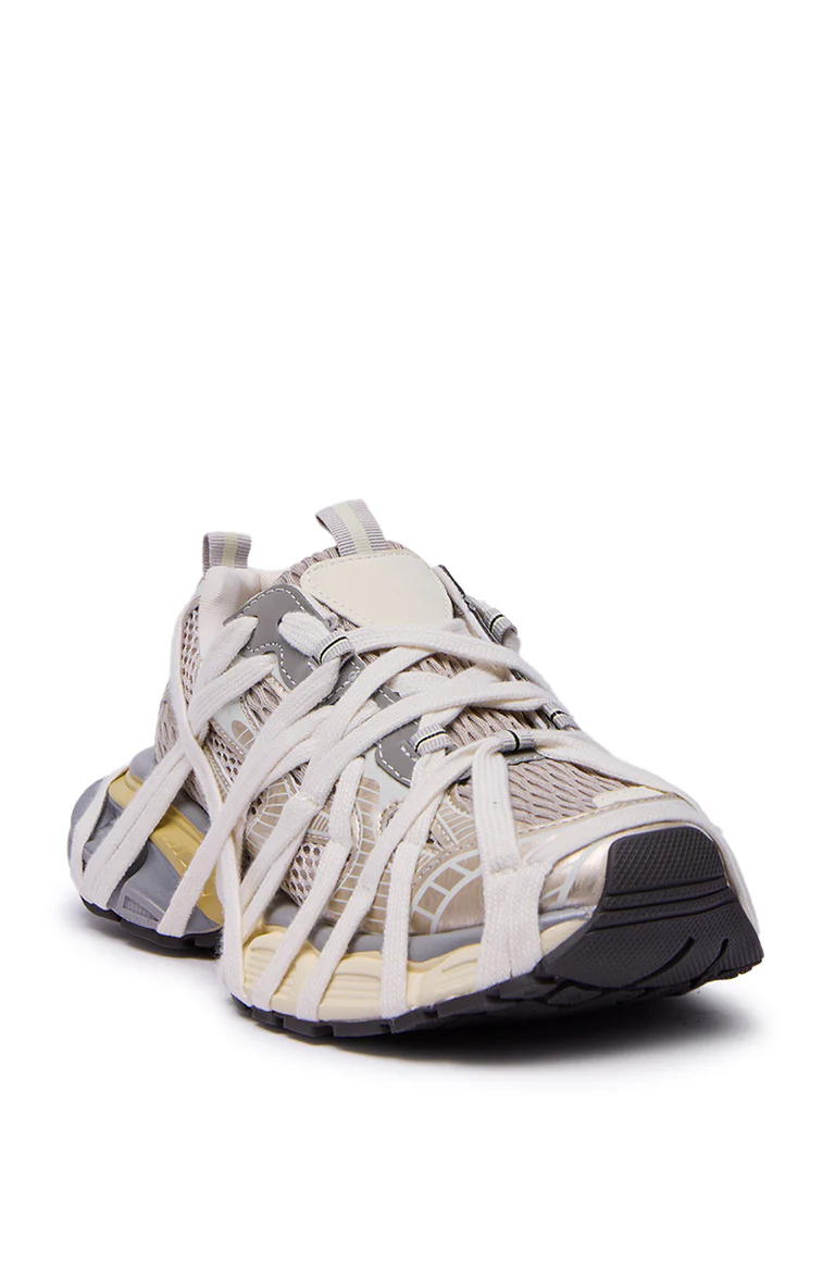 Breathable Chunky Sneakers With Mesh Panels
